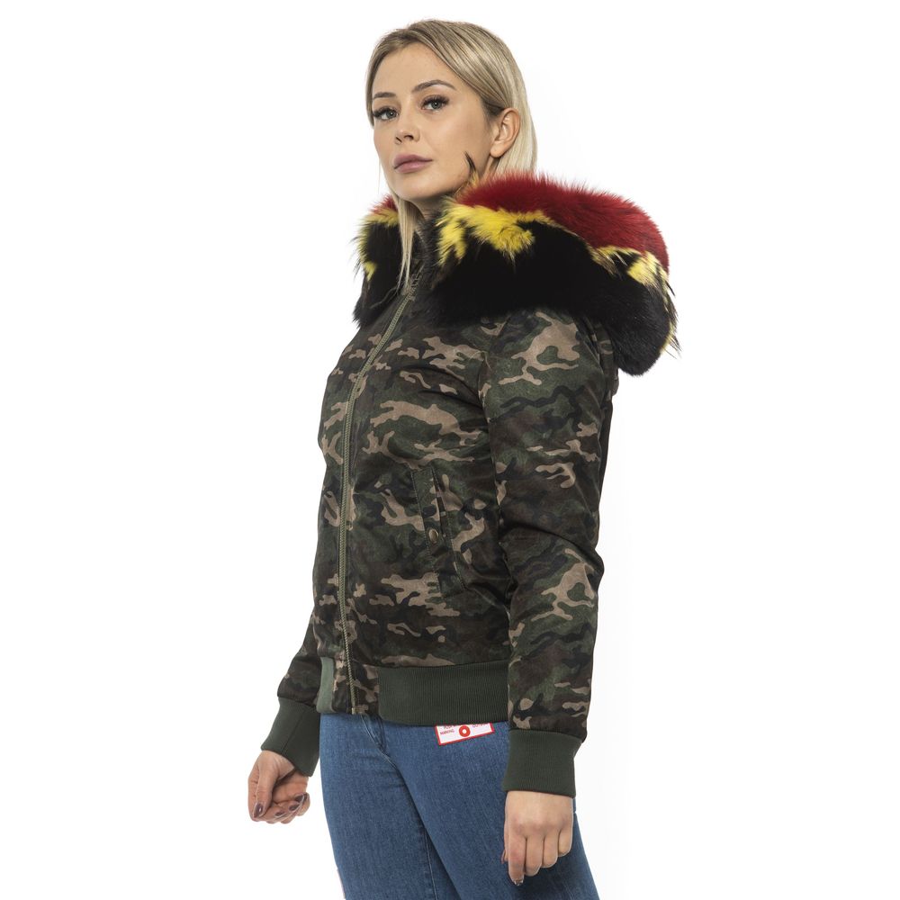 Giubbotto bomber da donna in poliammide dell'esercito italiano Mr&Mrs