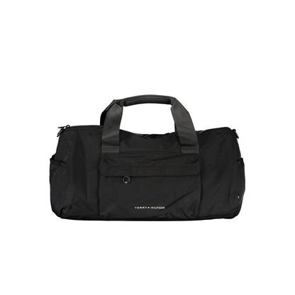 Borsa a tracolla da uomo in poliestere nero Tommy Hilfiger