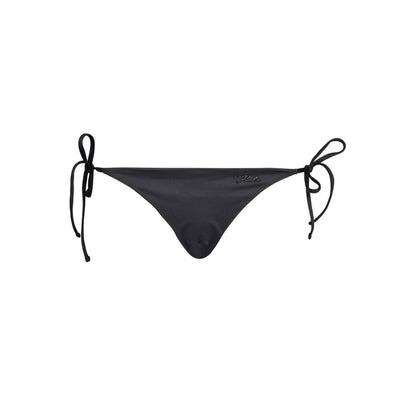 Slip de bain femme Karl Lagerfeld en polyamide noir