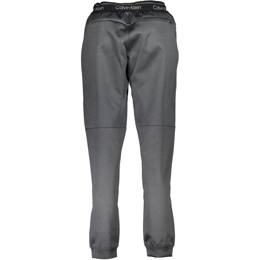 Pantalon de survêtement Calvin Klein Nero en polyester pour femme