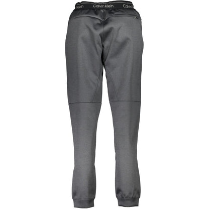 Pantalon de survêtement Calvin Klein Nero en polyester pour femme