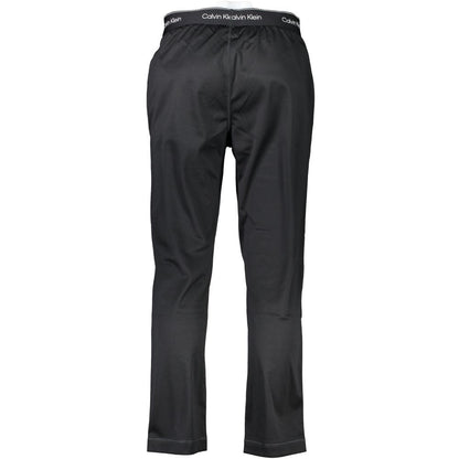 Pantaloni da tuta da uomo in poliestere nero Calvin Klein