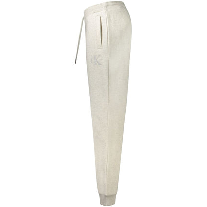 Pantalon de jogging en coton gris Calvin Klein pour homme