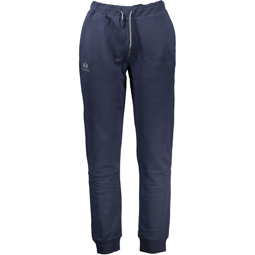 Pantalon de survêtement La Martina en coton bleu pour homme