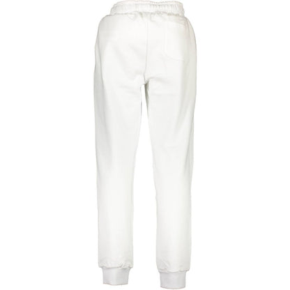 Pantaloni della tuta da uomo in cotone La Martina Bianco