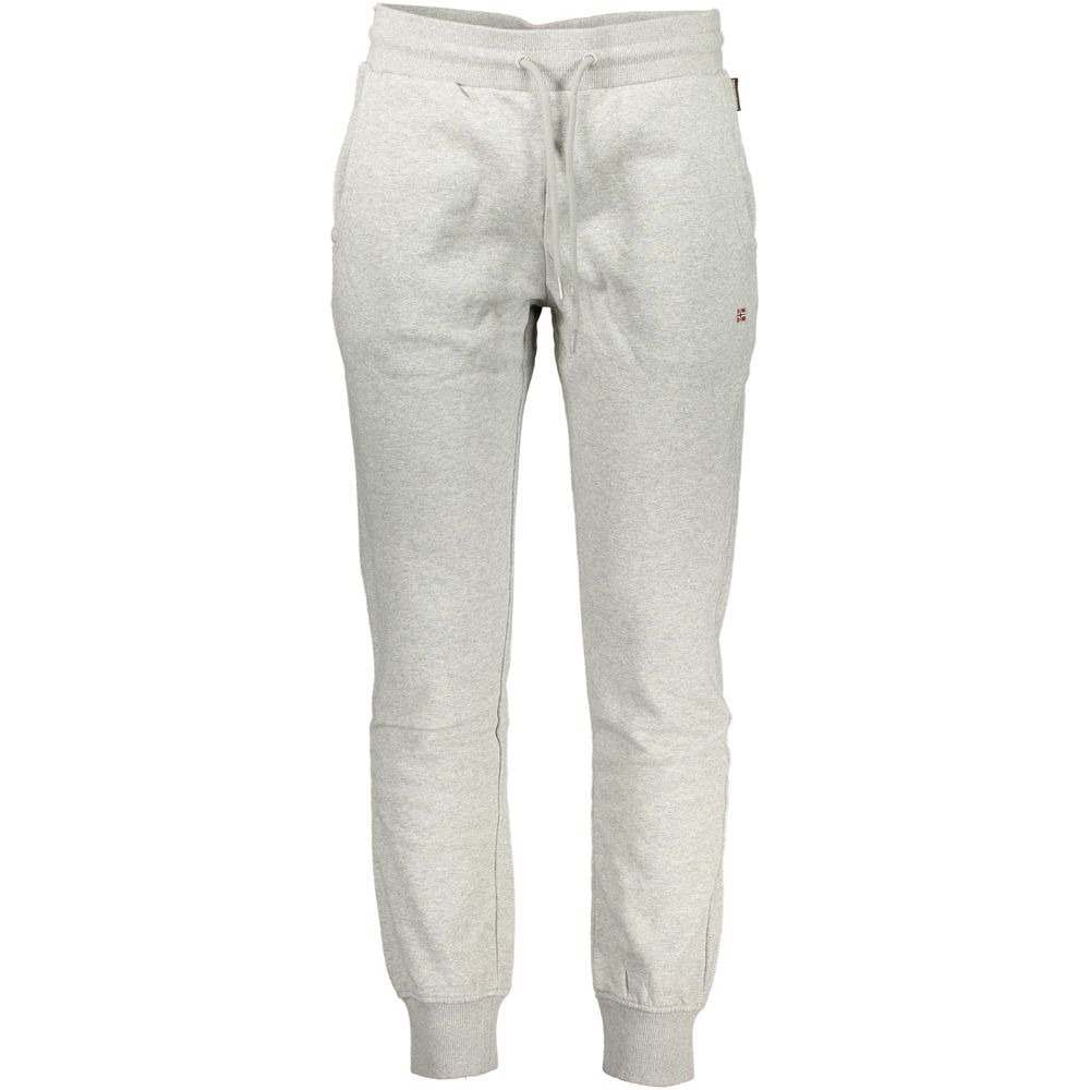 Pantalon de jogging en coton gris Napapijri pour homme