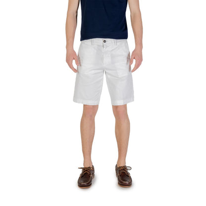 Bermudas en coton blanc Borghese