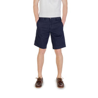 Bermuda in cotone blu Borghese