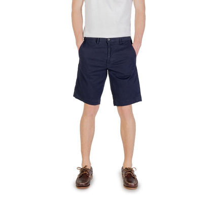 Bermuda in cotone blu Borghese