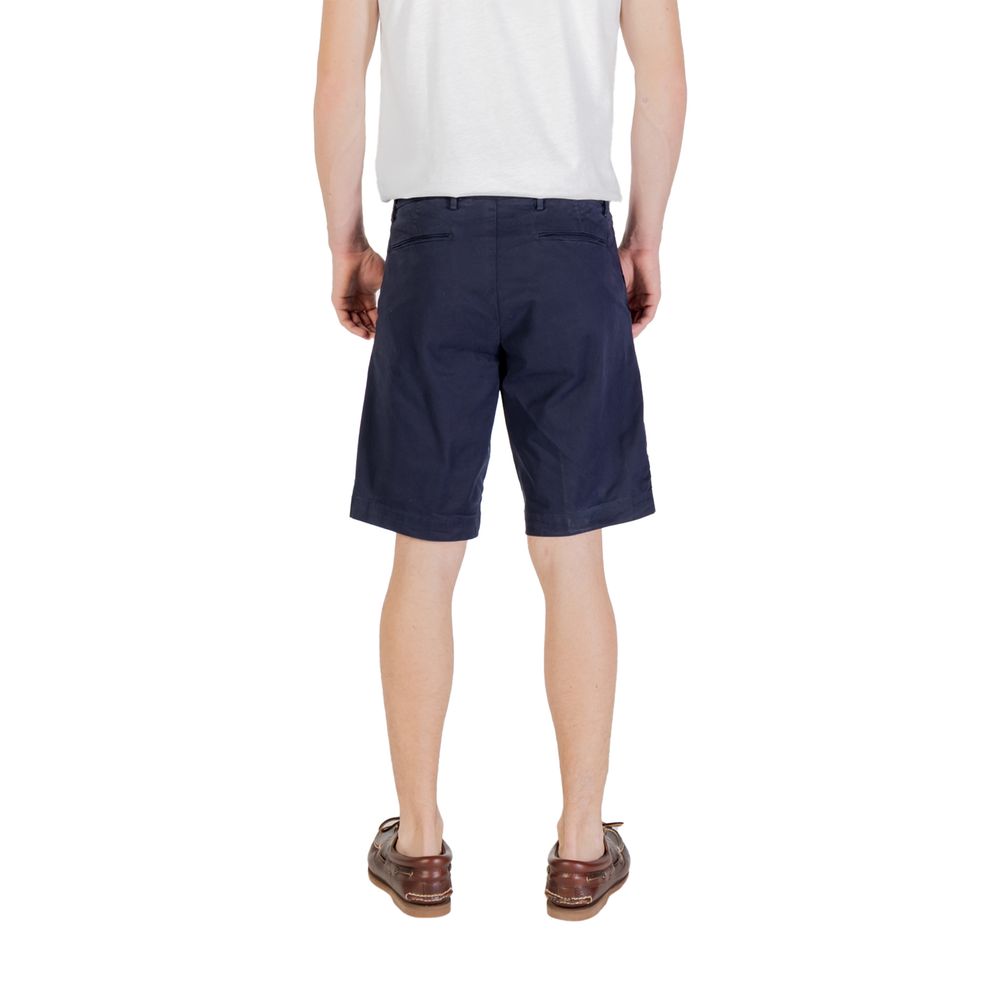 Bermuda in cotone blu Borghese