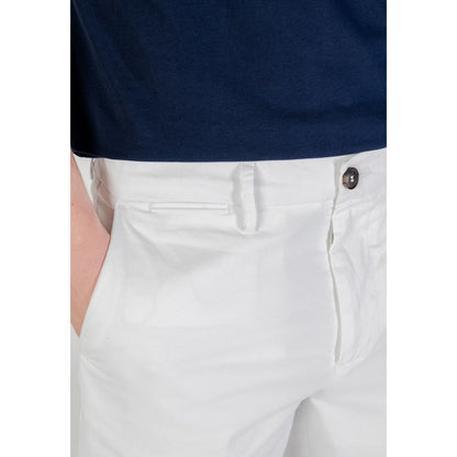 Bermudas en coton blanc Borghese