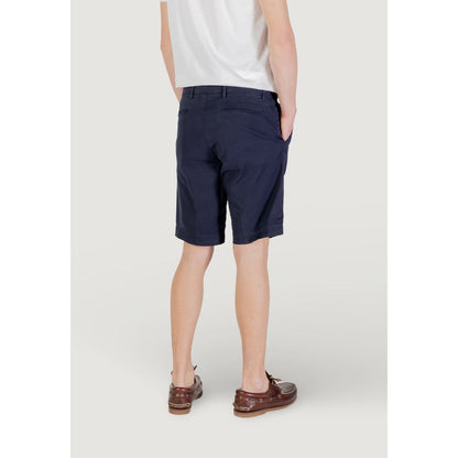 Bermuda in cotone blu Borghese