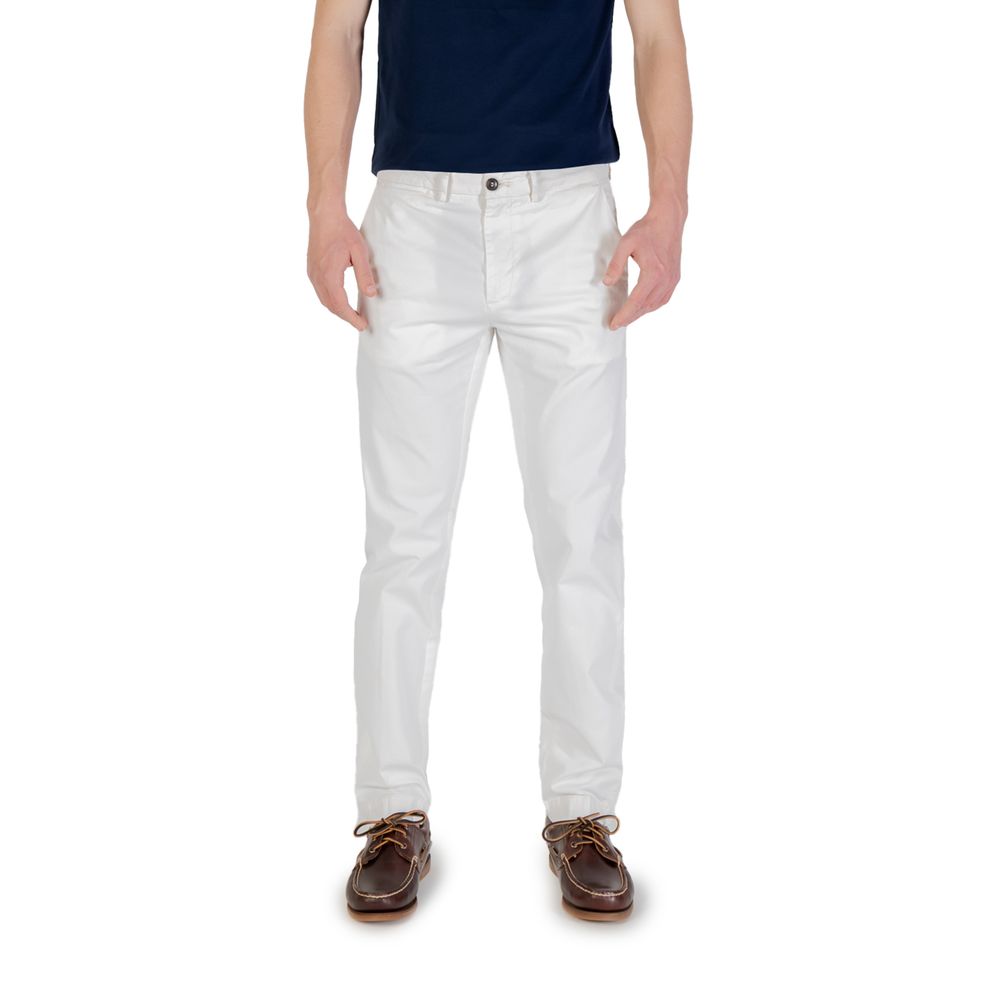 Pantaloni skinny in cotone bianco Borghese