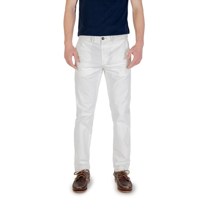 Pantaloni skinny in cotone bianco Borghese