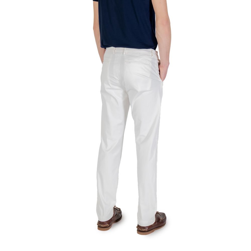 Pantaloni skinny in cotone bianco Borghese