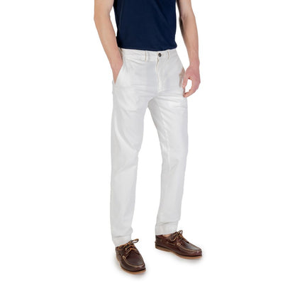 Pantaloni skinny in cotone bianco Borghese