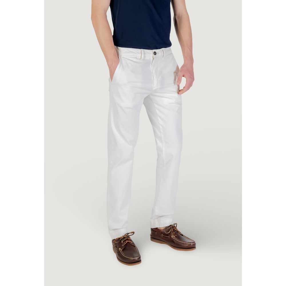 Pantaloni skinny in cotone bianco Borghese