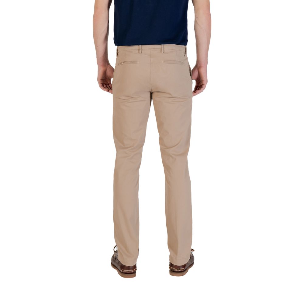 Pantaloni skinny in cotone beige Borghese