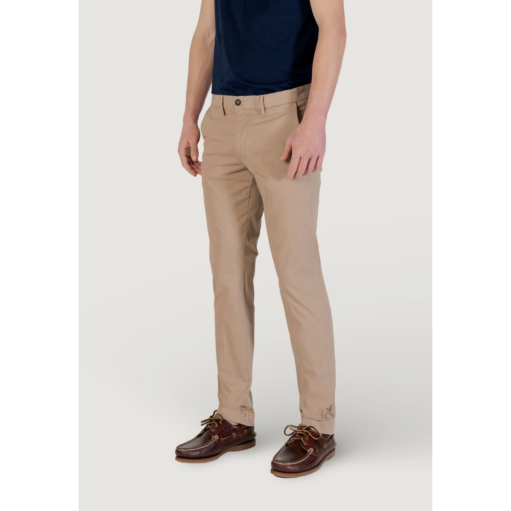 Pantaloni skinny in cotone beige Borghese
