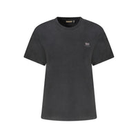T-shirt Napapijri en coton noir pour femmes