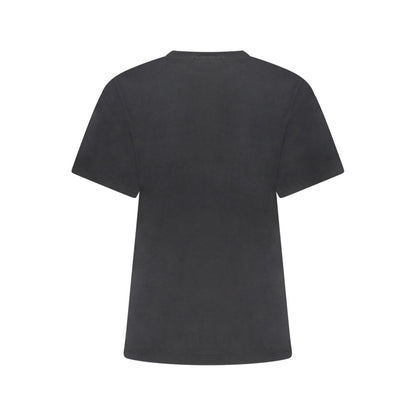 T-shirt Napapijri en coton noir pour femmes