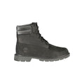 Botín de cuero negro para mujer Timberland