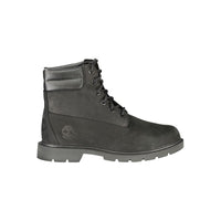 Stivaletto alla caviglia in pelle nera Timberland da donna