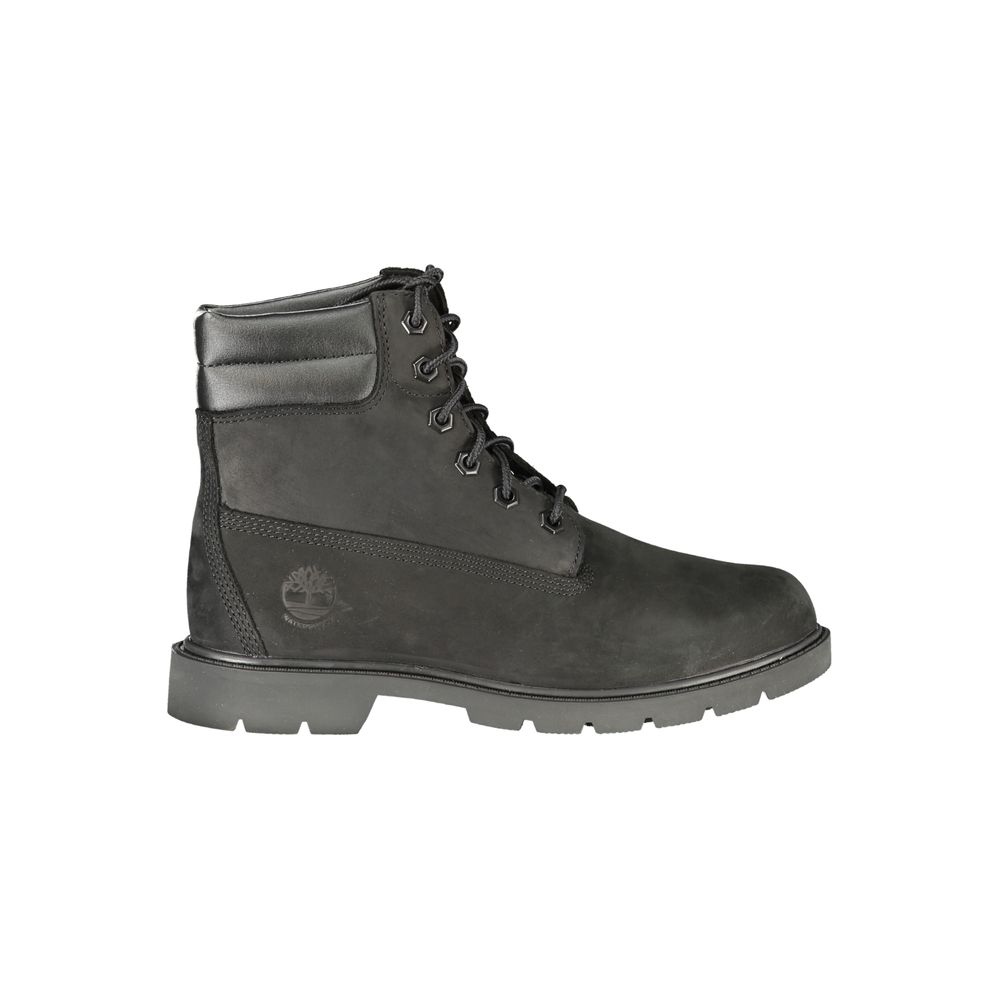 Bottines Timberland en cuir noir pour femmes