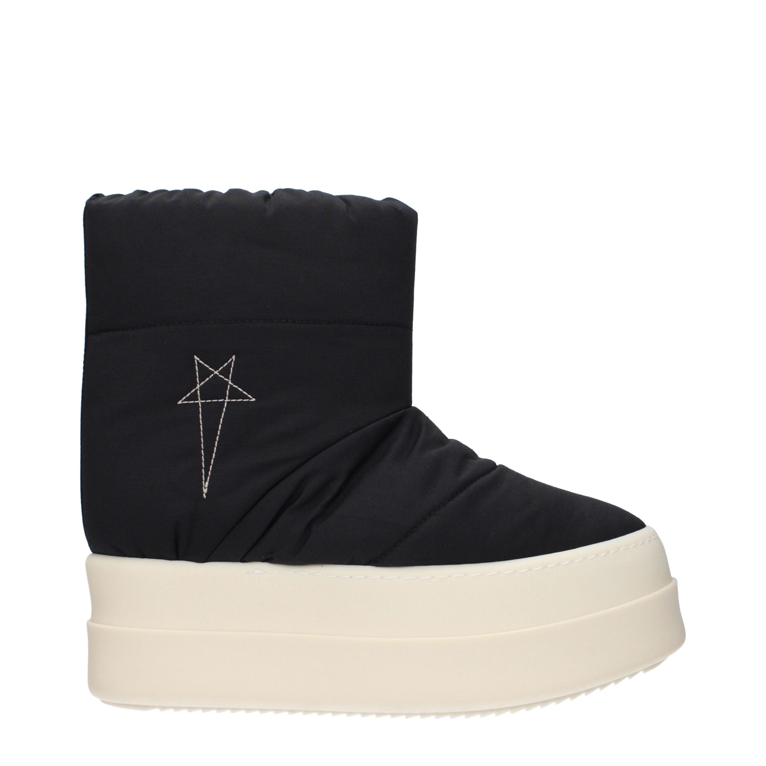 Bottines Rick Owens en tissu noir