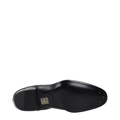 Stivaletti in pelle nera Celine