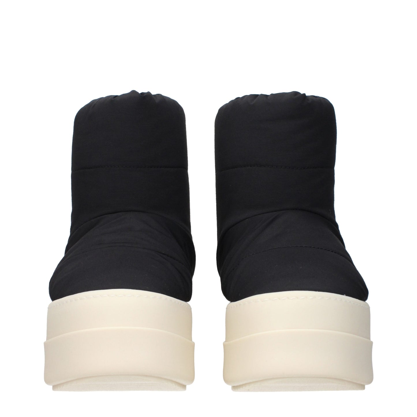 Stivaletti in tessuto nero Rick Owens