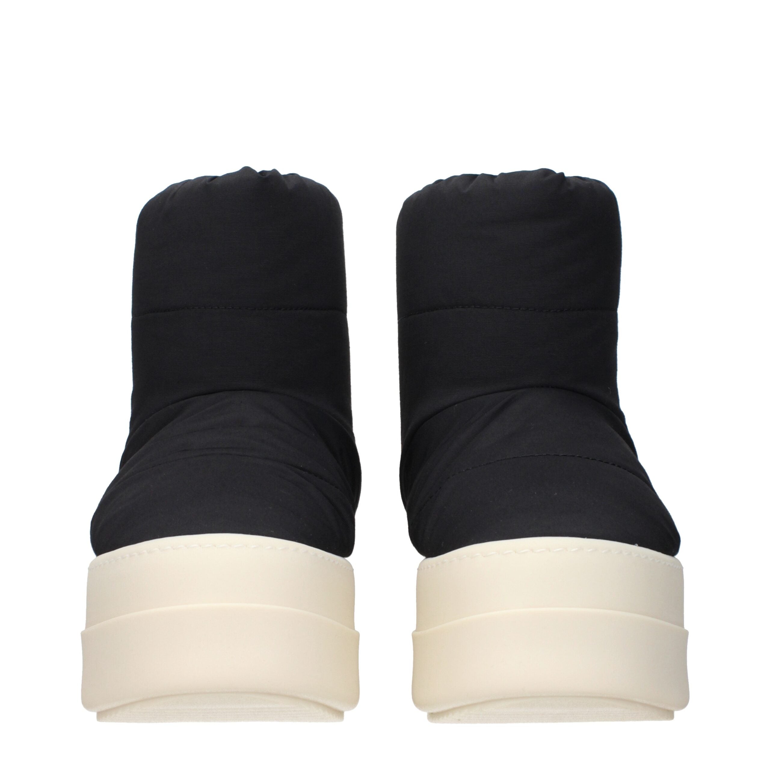 Bottines Rick Owens en tissu noir