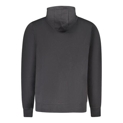 Felpa da uomo in cotone nero North Sails