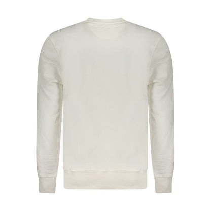 Felpa da uomo in cotone bianco North Sails