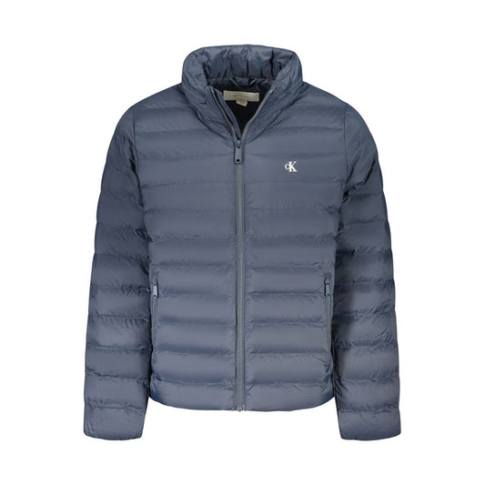Giacca da uomo in poliammide blu Calvin Klein