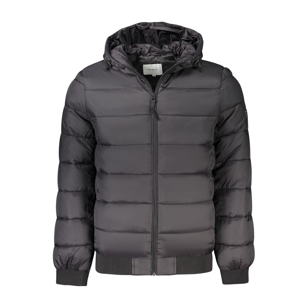 Pepe Jeans Giacche & Cappotti in Poliammide Nera