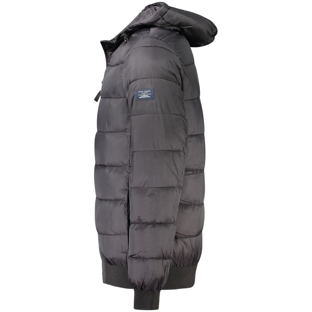 Pepe Jeans Giacche & Cappotti in Poliammide Nera