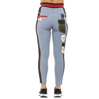 Leggings en coton bleu clair pour femmes Mr&Mrs Italy