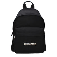 Sac à dos Palm Angels en tissu noir