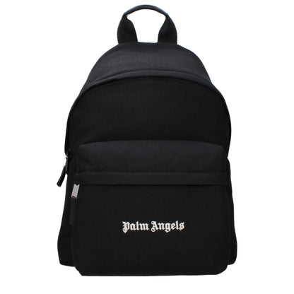 Sac à dos Palm Angels en tissu noir