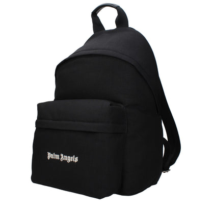 Sac à dos Palm Angels en tissu noir