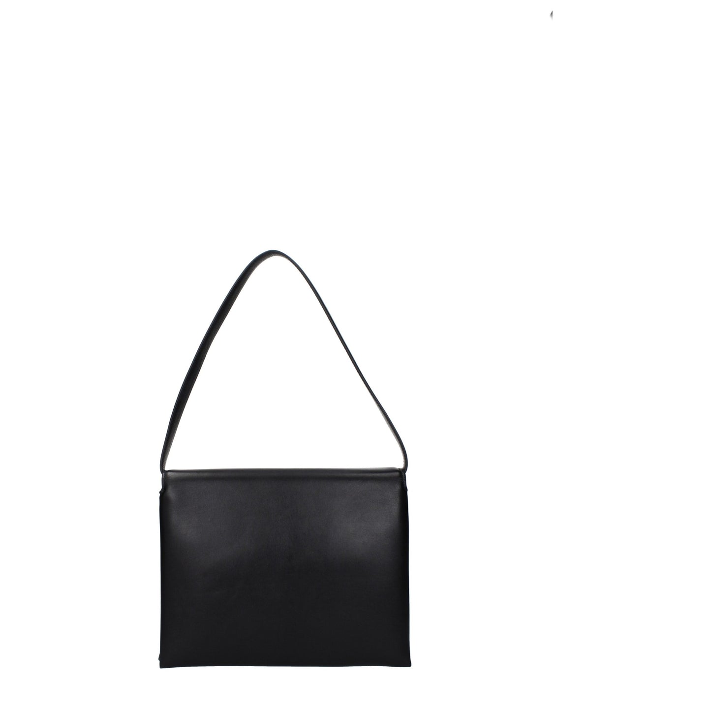 Borsa a tracolla in pelle nera Jil Sander