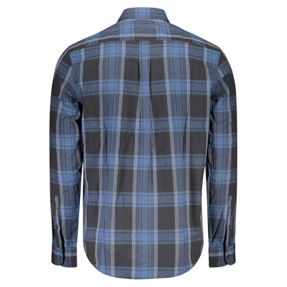 Chemise Timberland bleue en coton pour homme
