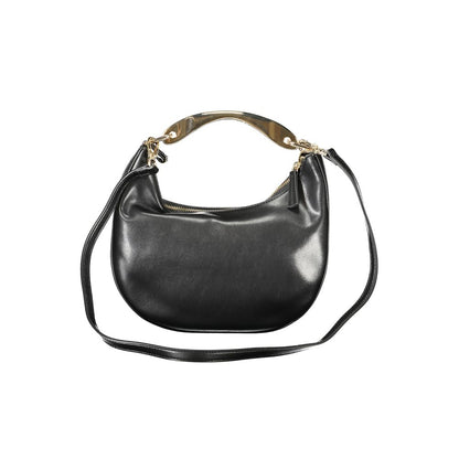 Borsa a mano da donna Twinset Nero Poliuretano