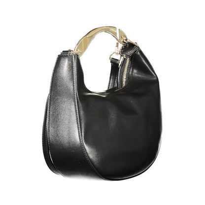 Borsa a mano da donna Twinset Nero Poliuretano
