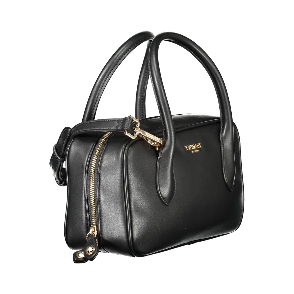 Sac à main Twinset noir en polyuréthane pour femme