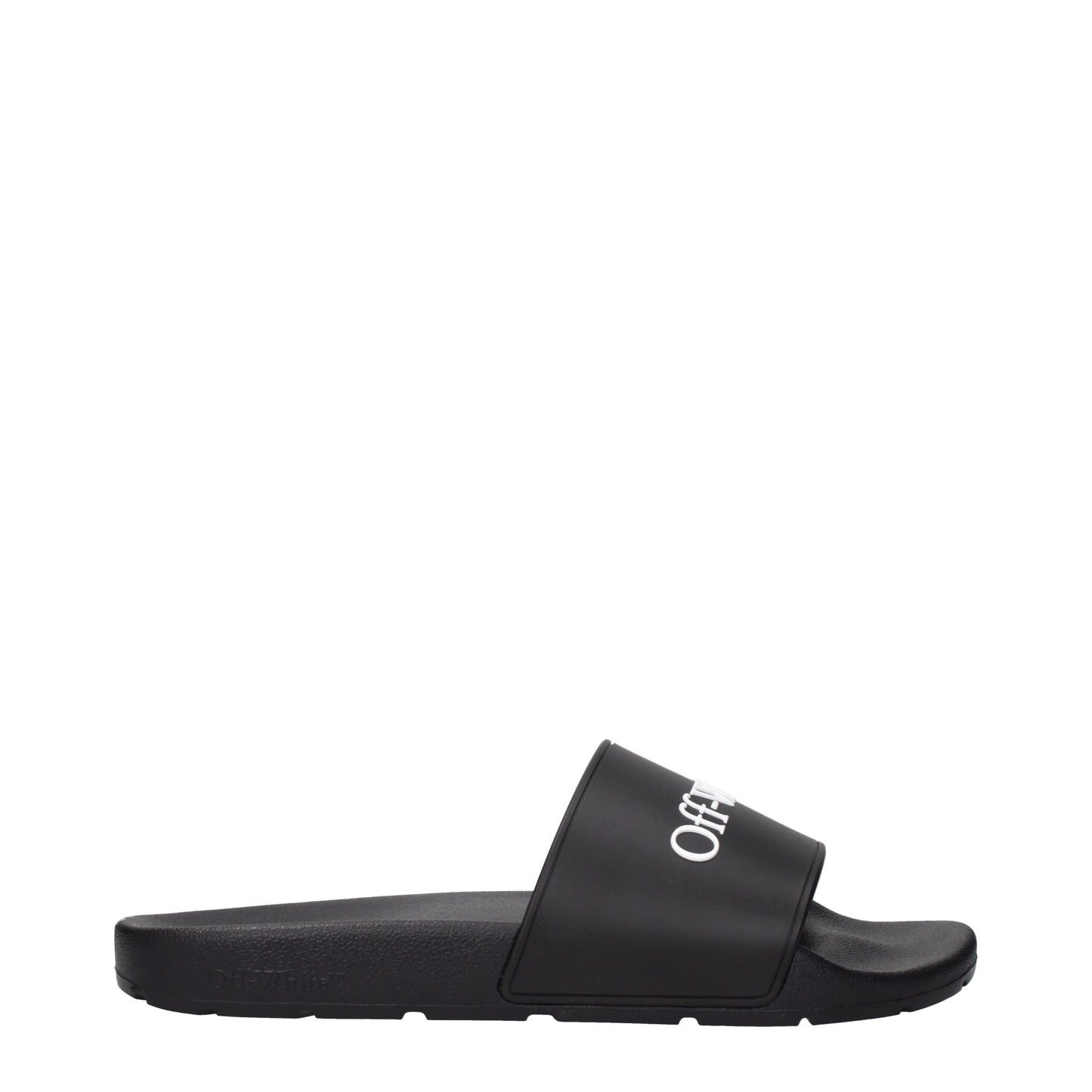 Pantofole in cotone nero bianco sporco