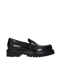 Mocassini slip-on in pelle nera Off-White
