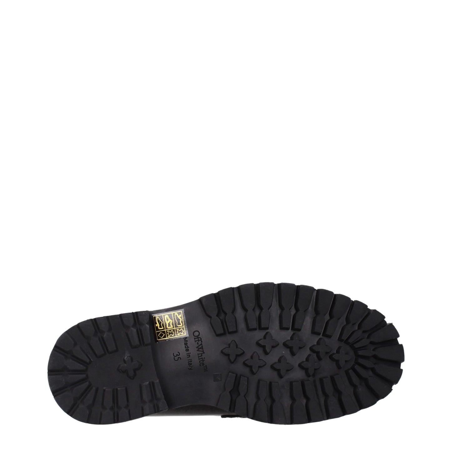 Mocassini slip-on in pelle nera Off-White