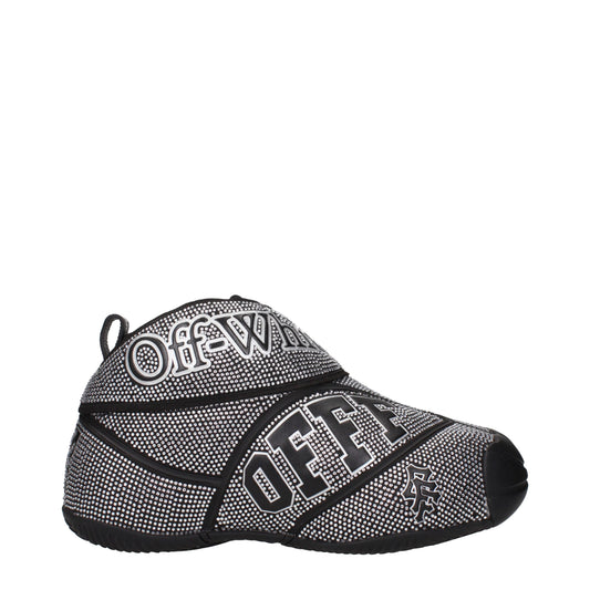 Sneakers in cotone nero Off-White
